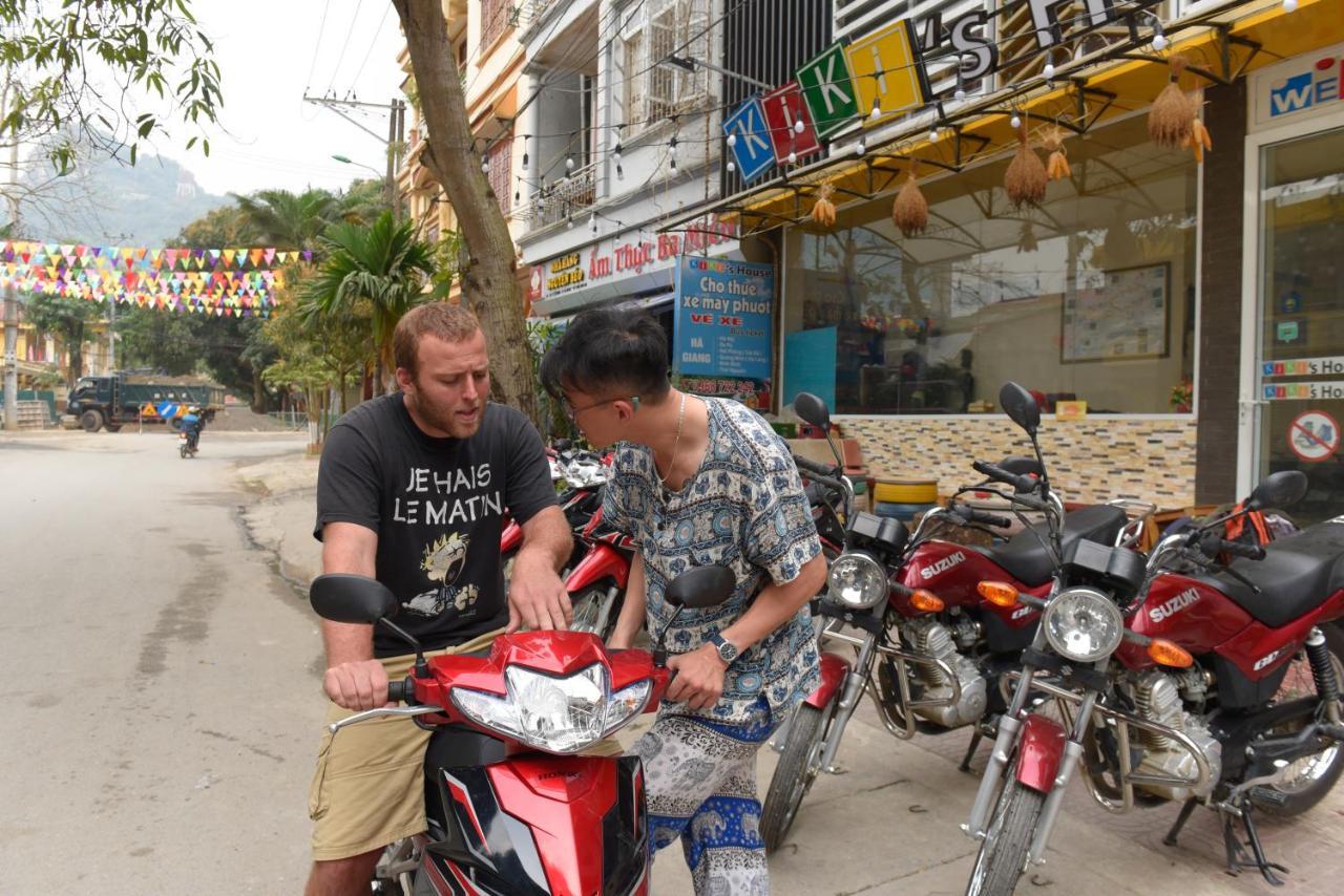 Kiki'S House And Motorbike For Rent Vandrehjem Hà Giang Eksteriør billede